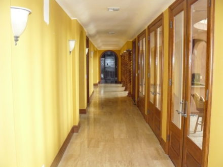 hallway interior painting stained and varnish westlake village