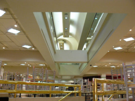 glendale mall interior commercial painting