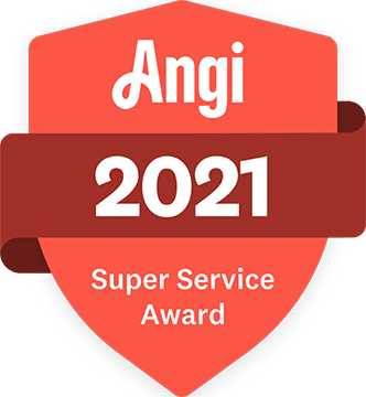 Angi 2021 super service award icon